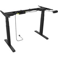 ICY BOX Zit-sta-bureauframe IB-EW206B-T 60867 (b x d) 1047 mm x 300 mm Zwart - thumbnail