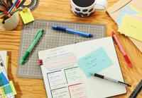 Balpen stabilo pointball colorful zw blist à 2st - thumbnail