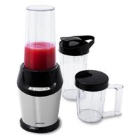 Inventum NB230RS blender 0,7 l Blender voor op aanrecht Zwart, Roestvrijstaal 1000 W - thumbnail