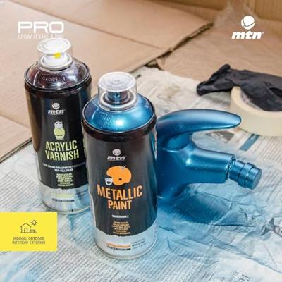 Montana MTN PRO Metallic Verf 400ml Rood