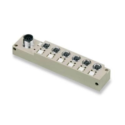 Weidmüller SAI-6-S 3P M8 L 1828730000 Passieve sensor/actorbox M8-verdeler met metalen schroefdraad 1 stuk(s) Weidmüller SAI-6-S 3P M8 L 1828730000 Passieve sensor/actorbox M8-verdeler met metalen schroefdraad 1 stuk(s)