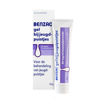 Benzac Gel bij Jeugdpuistjes 50 mg/ml
