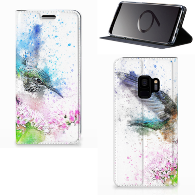 Bookcase Samsung Galaxy S9 Vogel