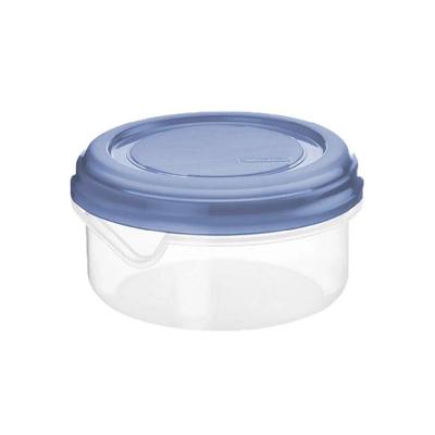 Rotho RONDO Koelkast Bewaardoos Rond 0.4L Horizon Blauw/Transparant