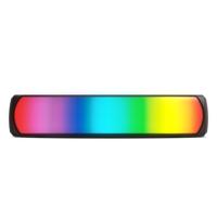 KROM K-POP- Soundbar 2x3 RMS, stereogeluid, Bluetooth, TF-kaartslot, RGB LED, USB, extra aansluiting 3,5 mm jack, afmetingen 280 x 59 x 60 mm, kleur zwart - thumbnail