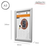 Deflecto clicklijst, ft 178 x 240 x 12 (A5) - thumbnail