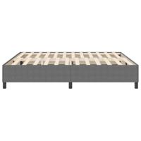 Boxspring bed Lichtgrijs 180 x 200 cm Katoenen stof - thumbnail