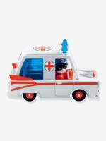 Crazy motors Hurry Ambulance DJECO wit - thumbnail
