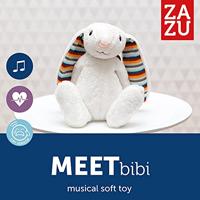 Zazu heartbeat konijn interactieve knuffel - thumbnail