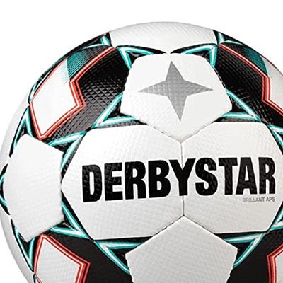 Derbystar Voetbal Brillant APS V20 Wit groen zwart 1738 maat 5