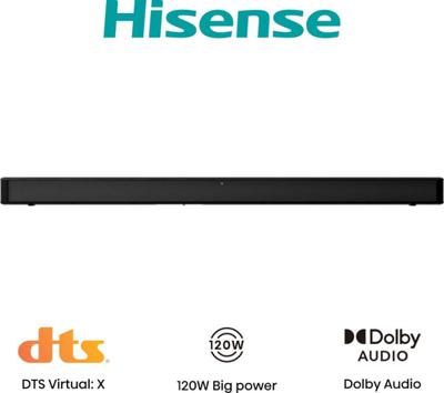 Soundbar Hisense HS205G Zwart 120 W - thumbnail