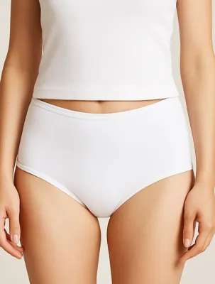 Beeren dames 2 pack slip maxi comfort feeling - M - Wit - Onderbroek - Ondergoed - M - Onderbroek - Ondergoed - M - Onderbroek - Ondergoed - M -