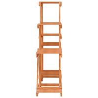 Bloemenstandaard 110x25x96 cm massief vurenhout - thumbnail