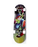 Black 8 hole skater boy skateboard junior - zwart - thumbnail