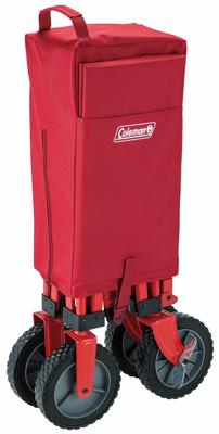 Coleman Wagon opvouwbare bolderkar - Rood