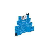 Finder 38.51.0.012.0060 Relaismodule (modulair) Nominale spanning: 12 V/DC, 12 V/AC Schakelstroom (max.): 6 A 1x wisselcontact Tray 1 stuk(s) - thumbnail