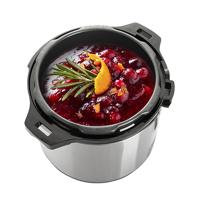 Camry CR 6409 multi cooker 6 l 1000 W Zwart, Roestvrijstaal - thumbnail
