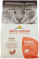 Almo Nature Holistic kat kalkoen en rijst 2kg - thumbnail