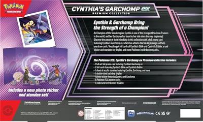 Pokemon Cynthia's Garchomp Ex Premium Collection Pokemon Cynthia's Garchomp Ex Premium Collection