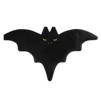 Servetten Halloween Vleermuis Zwart (20st) - thumbnail