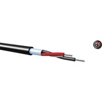 Kabeltronik 99H202200-1 Schakeldraad V(ST)F-H 2 x 0.22 mm² Zwart per meter - thumbnail