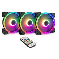 Inter-Tech Argus RGB Fan Set RS-14 case fan - thumbnail