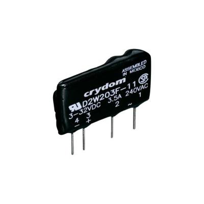 Crydom Halfgeleiderrelais D2W202F 2 A Schakelspanning (max.): 280 V/AC Schakelend bij overbelasting 1 stuk(s)