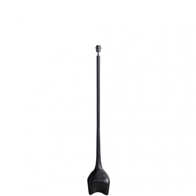 WOOOD Vloerlamp 'Foss' 129cm, kleur Antique Zwart (excl. kap) WOOOD Vloerlamp 'Foss' 129cm, kleur Antique Zwart (excl. kap)