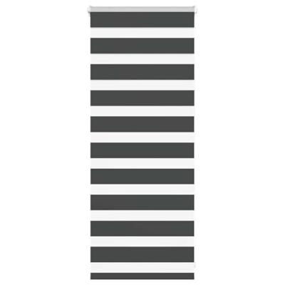 VidaXL Zebra rolgordijn 65x100 cm stofbreedte 60,9 cm zwart VidaXL Zebra rolgordijn 65x100 cm stofbreedte 60,9 cm zwart