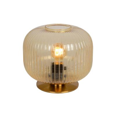 Lucide VIRGIL - Tafellamp - Ø 25,5 cm - 1xE27 - Amber