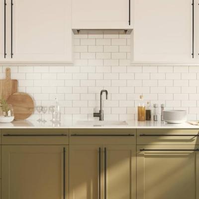 Handvatten 5 st 480 mm roestvrij staal zwart