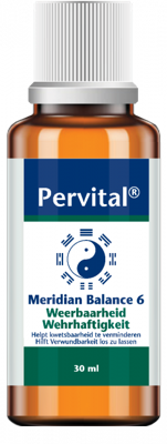 Pervital Meridian Balance 6 Weerbaarheid Pervital Meridian Balance 6 Weerbaarheid