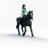 Schleich horse club lisa & storm 42712 - thumbnail