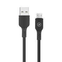 Kabel Micro USB Muvit MCUSC0014 Zwart 1,2 m - thumbnail
