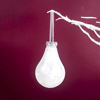 2 PCS Christmas Creative PVC Colorful Shaped Lights Ornament(Bulb )