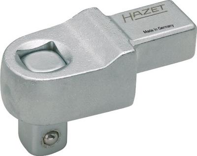 HAZET Insteekvierkantaandrijvingen 6414 · 14 x 18 mm insteekvierkant massief · 1/2 inch (12,5 mm) vierkant massief · Lengte: 63,5 mm