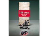 Metabo 614254650 Accu-kapzaag Incl. 2 accus, Incl. lader 254 mm 30 mm - thumbnail