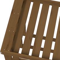 VidaXL Houtblokhouder 108x52x74 cm massief grenenhout honingbruin - thumbnail