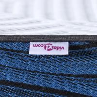 Matraspads Wit en Blauw 100 x 200 cm - thumbnail