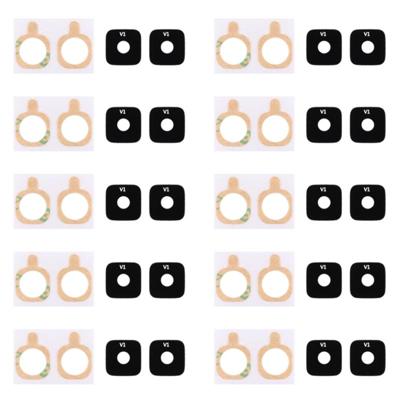 10 stuks Back Camera lenscover met Sticker voor Galaxy Alpha / G850