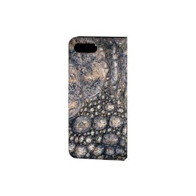 Apple iPhone 7 Plus | 8 Plus | Telefoonhoesje | Met pasjeshouder | Krokodillenprint