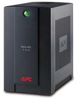 APC Back-UPS 700VA - UPS - 230 Volt wisselstroom V - 390 Watt - 700 VA - USB - uitgangen: 3 - thumbnail