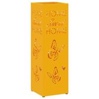 Parasolstandaard Mosterdgeel 15,5x15,5x49 cm Staal - thumbnail