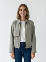 Covered Berry Jacket L60435 Zomerjassen Vetiver - thumbnail