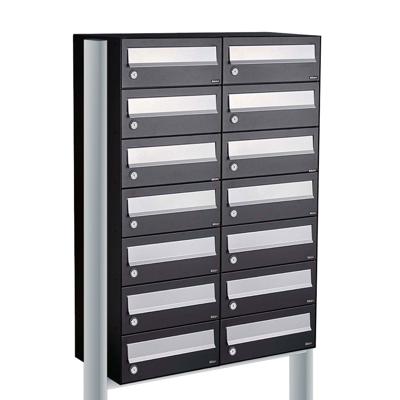 Allux Hive Set 2-Breed, 7-Hoog Met Dak Op Statief Zwart - 40030070_2x7ds Allux Hive Set 2-Breed, 7-Hoog Met Dak Op Statief Zwart - 40030070_2x7ds