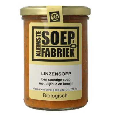 Linzensoep bio 400 Milliliter