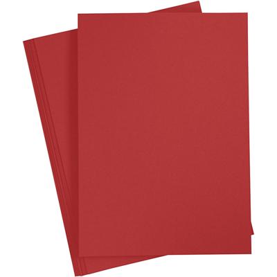 Creativ Company Papier rood a4 80gr, 20st.