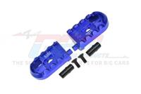 GPM - Aluminium 7075-T6 Motorcycle Foot Pegs Set - blauw - Losi 1/4 Promoto-MX - thumbnail