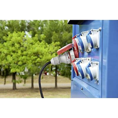 Sygonix SY-5245022 Stroom Verlengkabel 16 A Zwart 25 m H07RN-F 5G 1,5 mm² Weerbestendig, Geschikt voor buiten