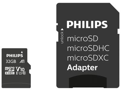 Micro sdhc card philips class 10 uhs i u1 32gb